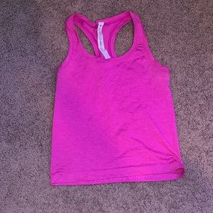 lululemon swiftly tech tank top size 2 pink 2.0